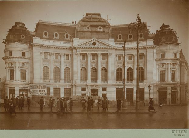 File:Palatul Fundaţiei Universitare Carol I din Bucureşti, la încheierea lucrărilor de construcţie. 1895.jpg