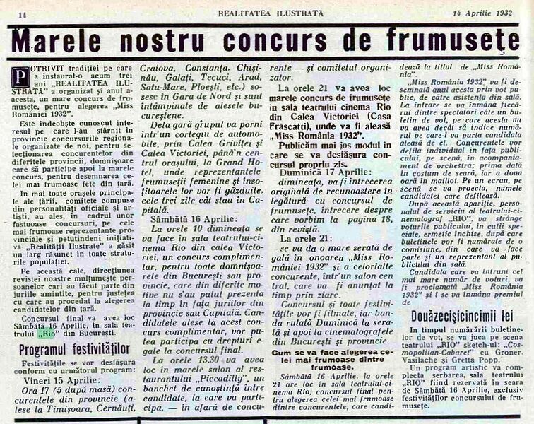 File:Realitatea ilustrată (sau Lucrurile aşa cum le vedem cu ochii), 06, nr. 272, 14 aprilie 1932.jpg