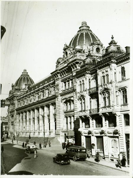 File:1924 Palatul Poştelor şi imobilul cu reprezentanţa Casei de Producţie Cinematografice Pathé Frères.jpg