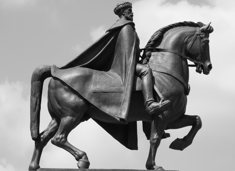 File:Monumentul Regelui Ferdinand bw.png