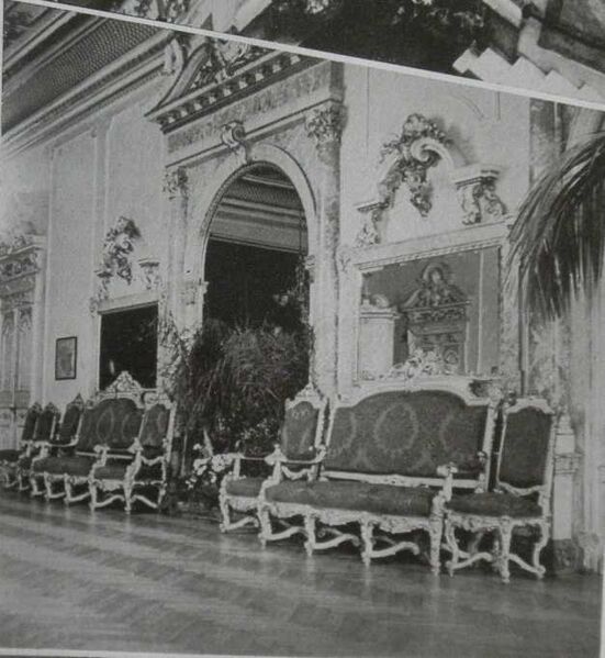 File:Sala de aşteptare a Ministerului de Afaceri Externe după restaurare Sursa România Ilustrată, anul V, ianuarie 1930.4.jpg