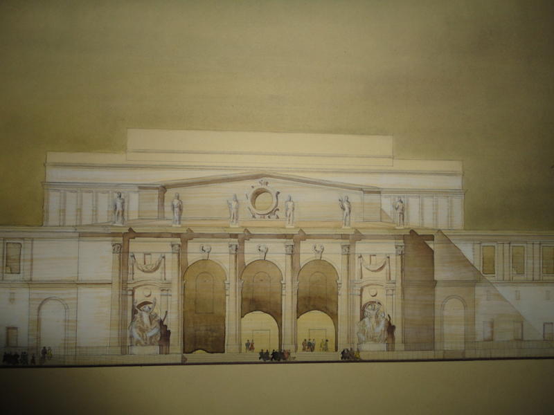 File:1952 Una din primele schite ale proiectului din 1953.jpg