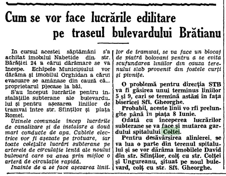 File:Str Coltei Gazeta Municipală 29 august 1937.jpg