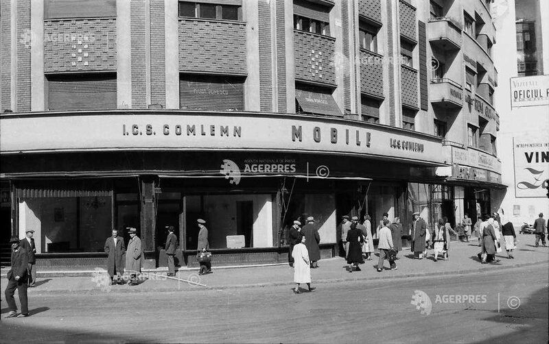 File:Calea Victoriei cu strada Eforie. 2 1951.jpg