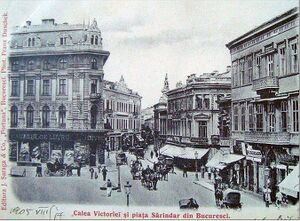 1903 Calea Victoriei Hotel Luvru 1903.jpg