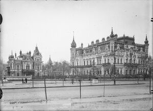 1935 Palatul Sturdza 12 Palatul si anexa 1935.jpg