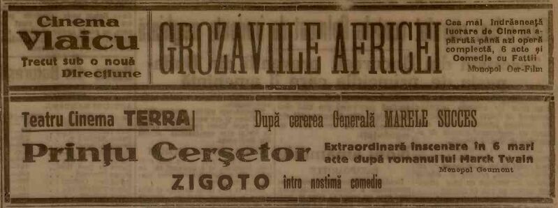 File:Cinema Terra Adevărul, 35, nr. 11795, 6 septembrie 1922.jpg