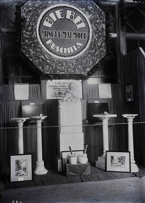 Tandul Fabricii Biebel, mine de marmură Rușchița Pavilion Banat.jpg