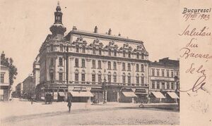 1903, Calea VICTORIEI, Hotel CONTINENTAL.jpg