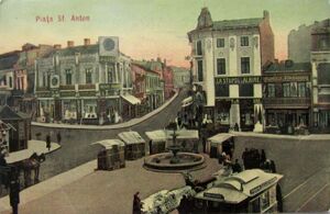 1900 CENTRUL Vechi, PIATA Sfantul ANTON.jpg