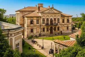 Calea Victoriei Podul Mogosoaiei Palatul Regal 1866 C.jpg