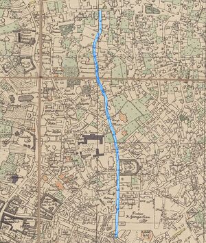 1856 Str. Coltei Plan der Stadt Bukurest.jpg