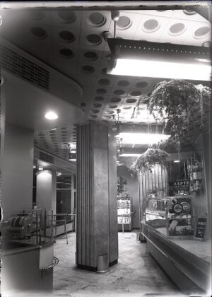 1962 B-dul 1848 și magazin lactate Miorița1962 01.jpg