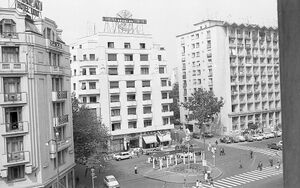 Bd. Magheru Benzinăria PECO de la Lido 2. 1972.jpg