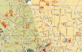 1896 Noul plan al capitalei Bucureşti de J. Don Jnginer