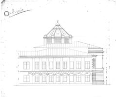 Casa Vernescu Fațadă posterioară