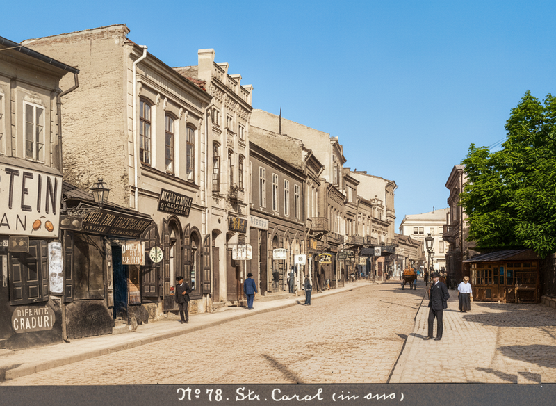 File:Strada Carol probabil Josef Kestler, c. 1887-1890.png