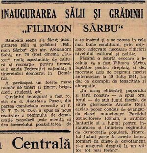 Inaugurarea salii Filimon Sarbu.jpg