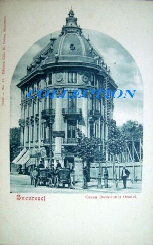 1900, Bulevardul ELISABETA, CASA Dotatiunii Oastei.jpg