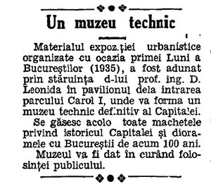 Muzeul Tehnic Gazeta Municipală 29 ianuarie 1939.jpg