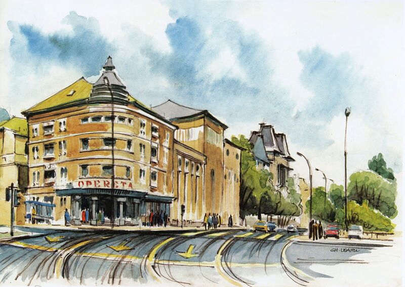 File:Teatrul de Opereta acuarelă de Gheorghe Leahu.jpg