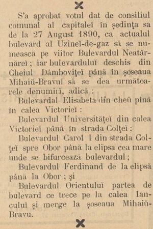 Bulevardele, Lupta din 20 octombrie 1890.jpg