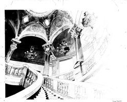 Casa Vernescu Perspectivă interioară