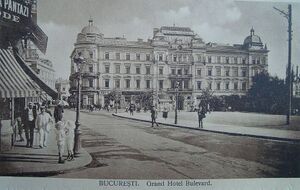 1910, Calea VICTORIEI, Grand Hotel BULEVARD-2.jpg