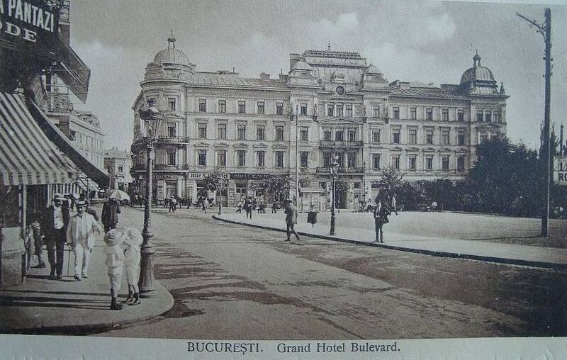 File:1910, Calea VICTORIEI, Grand Hotel BULEVARD-2.jpg