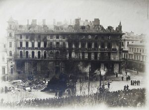 1911 Calea Victoriei Marele Magazin Luvru 13 februarie 1911.jpg