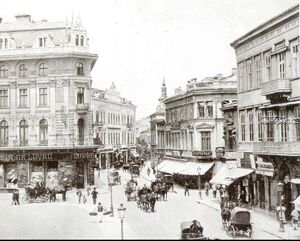1891 Calea Victoriei, vedere din Grand Hotel de Boulevard.jpg