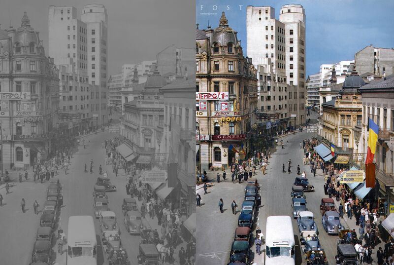 File:1933 Calea Victoriei Hotel Luvru 1933.jpg