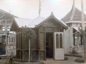 Pavilionul Moşiei Băleni, proprietatea Principelui G.M. Cantacuzino.jpg