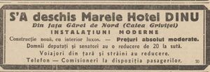 Hotel Dinu Ziarul Universul din 22 august 1934.jpg