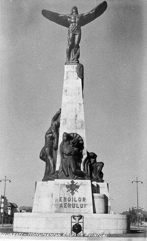 04Statuia Aviatorilor, Eroilor Aerului 1939.jpg