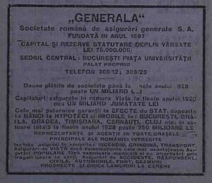 Generala Asigurari Piata Universitatii 1930.jpg