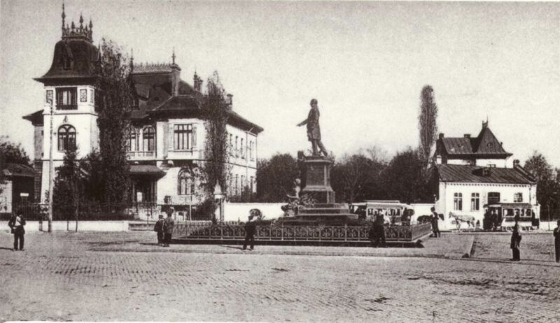 File:Lahovary Square (Bucharest) during the Belle Époque.jpg