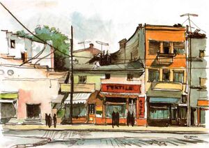 3. Calea Grivitei - Prăvalii pitorești.jpg