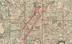 1856 Plan der Stadt Bukurest Str. Sf. Ionica.jpg