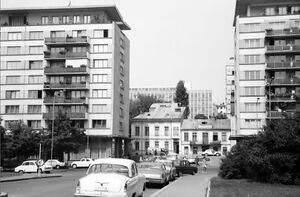 Willy Pragher, sept 1971 vedere spre strada Stirbei Vodă.jpg