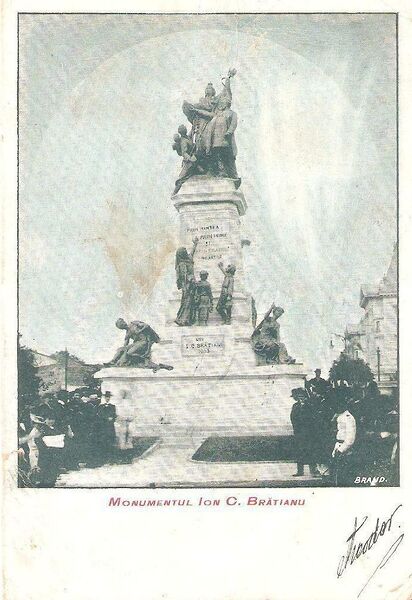 File:1903 ion c bratianu monument 1903.jpg