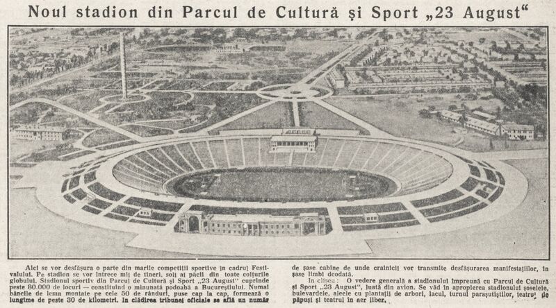 File:2 august 1953 se inaugurează Parcul de Cultură și Sport 23 August.jpg