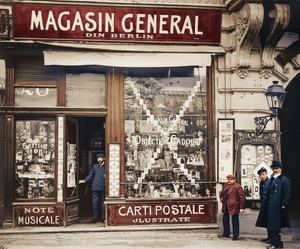 Calea Victoriei, Magasin General din Berlin 1905 1C.png