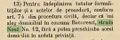 Strada Boua Monitorul Oficial al României, 67, nr. 190, 23 noiembrie 1899