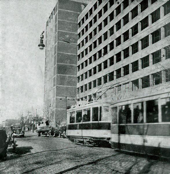 File:1941 b-dul Dinicu Golescu Palatul CFR, anii '40.jpg