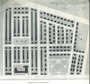 Parcelarea Parcul Vatra Luminoasa, Arhitectura 1942 1-2