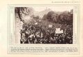 1915 demonstratii pro Antanta, pe Calea Victoriei in fata casei Obrenovici, unde era Legația Rusă(pe dreapta)