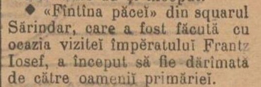 Universul” din 25 martie 1900