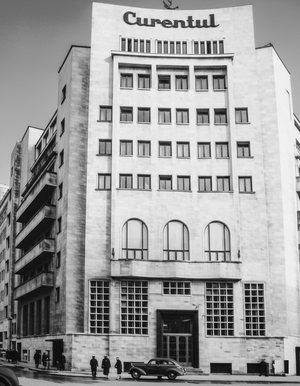 Palatul Ziarului Curentul 1942 bw.png
