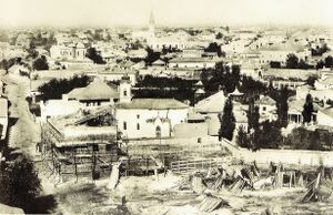 1856 Vedere panoramică de pe Teatrul naţional.jpg